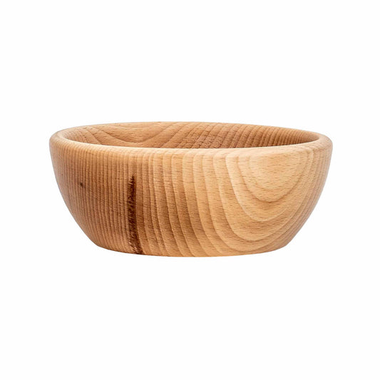 Bol rotund din lemn, diametru 16 cm / EXT 7116
