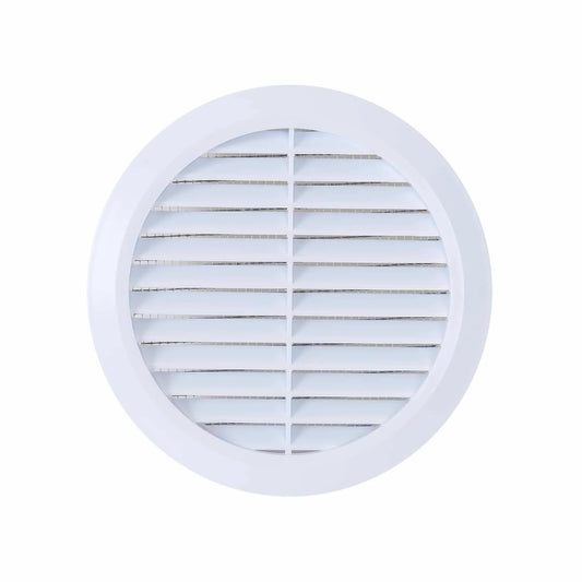 Rama aerisire plastic plus mufa, Q125mm / EXT 7195