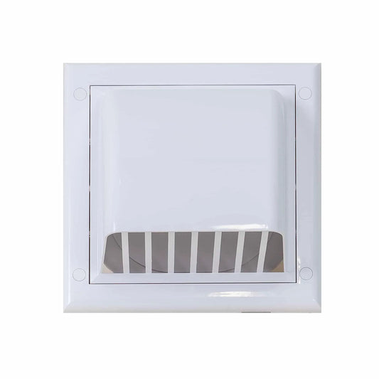 Grila evacuare cu clapeta Q125 / EXT 7197