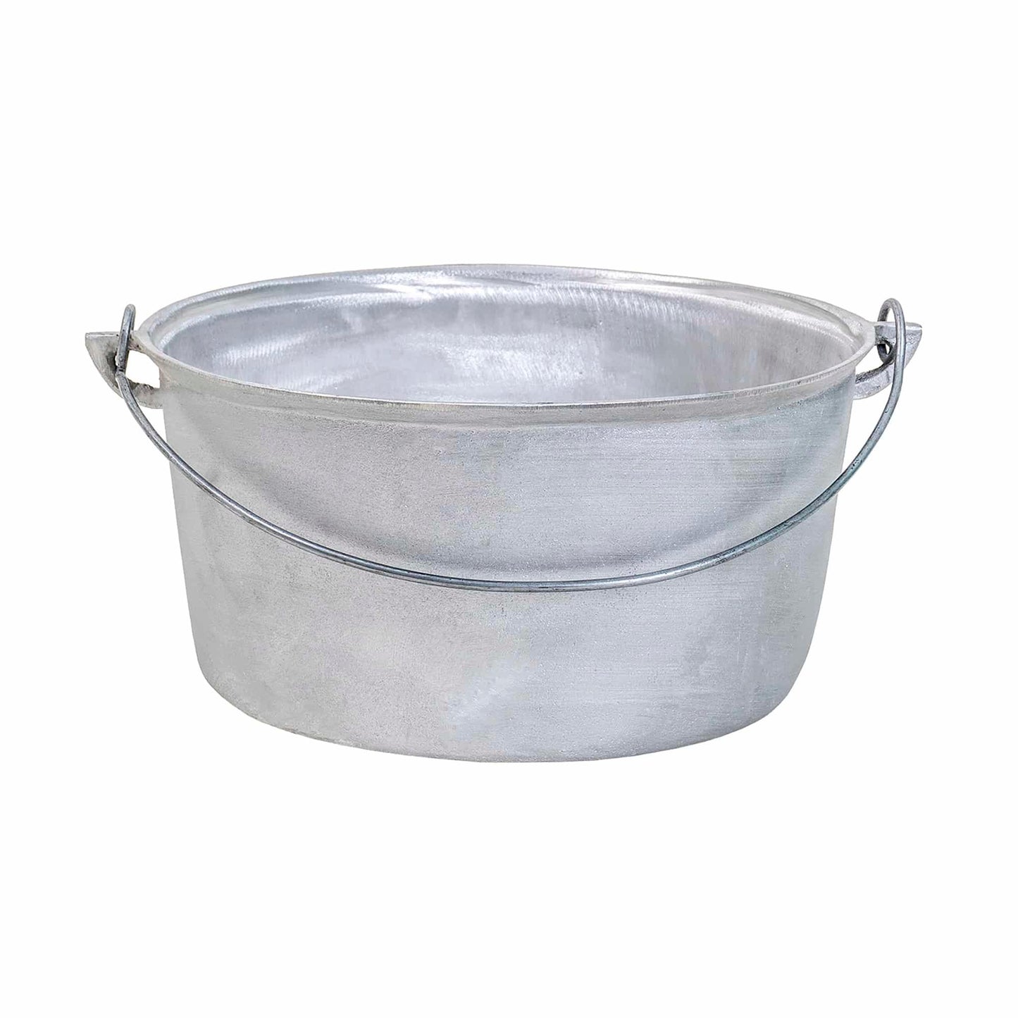 Ceaun tuci aluminiu alimentar, capacitate 45L, fund drept / EXT 7239