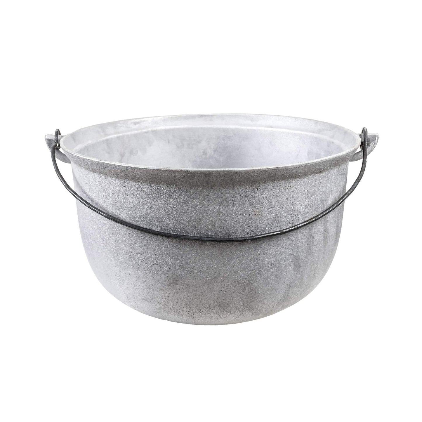 Ceaun tuci aluminiu alimentar, capacitate 30L, fund rotund  / EXT 7248
