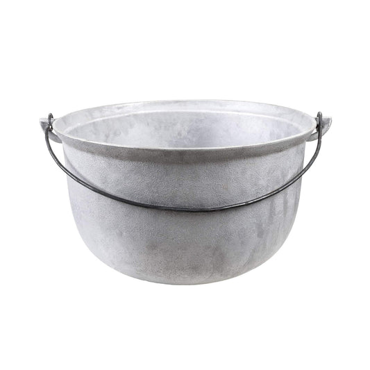 Ceaun tuci aluminiu alimentar, capacitate 30L, fund rotund  / EXT 7248