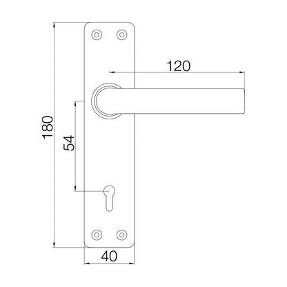 Pachet Broasca cu cilindru Y 54  Argintiu / EXT 8002