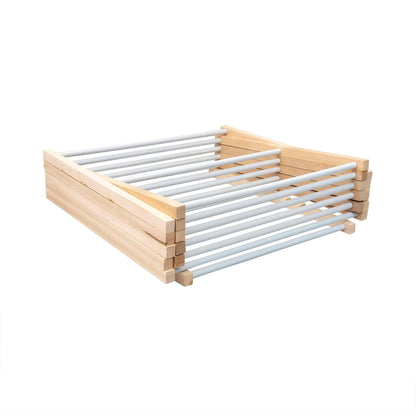Uscator de rufe din lemn 178x54cm pliabil / EXT 8086