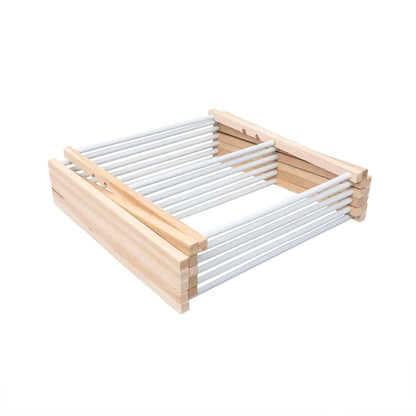 Uscator de rufe din lemn 178x54cm pliabil / EXT 8086