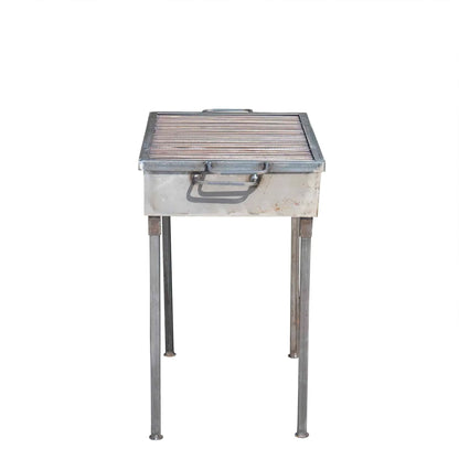 Gratar metalic pe carbuni 50x35 cm, grosime 3 mm / EXT 9910