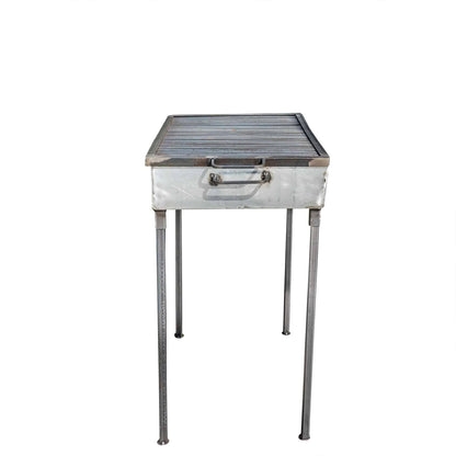 Gratar metalic pe carbuni 60x40 cm, grosime 3mm / EXT 9911