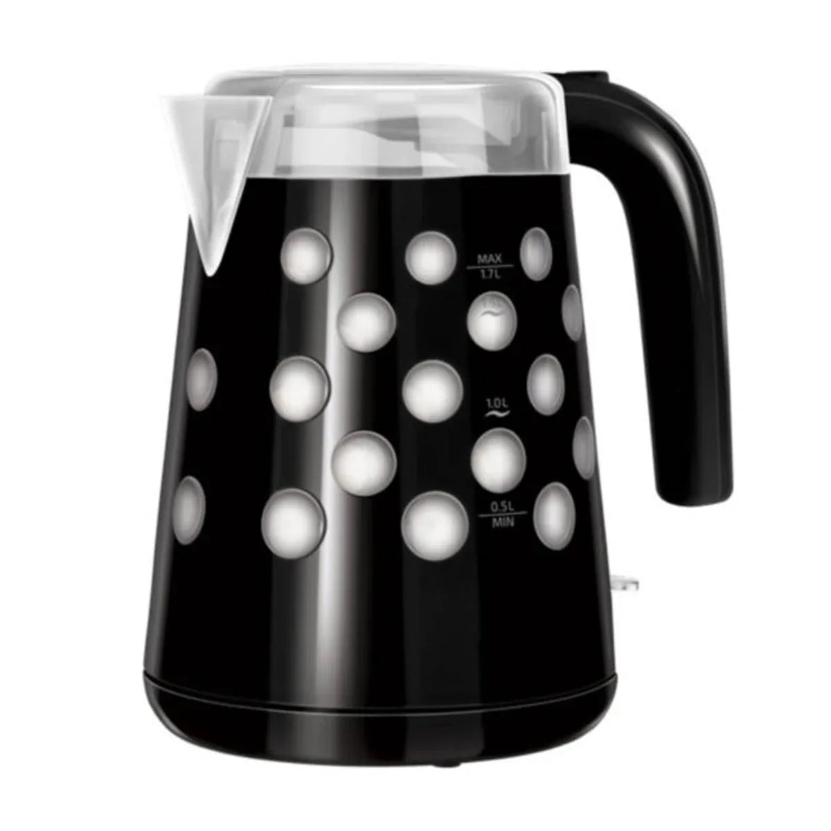 Fierbator apa, Sokany FK-1621A, 1850W, capacitate 1.7L, control temperatura, indicator luminos, Negru