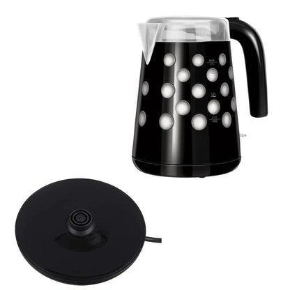 Fierbator apa, Sokany FK-1621A, 1850W, capacitate 1.7L, control temperatura, indicator luminos, Negru