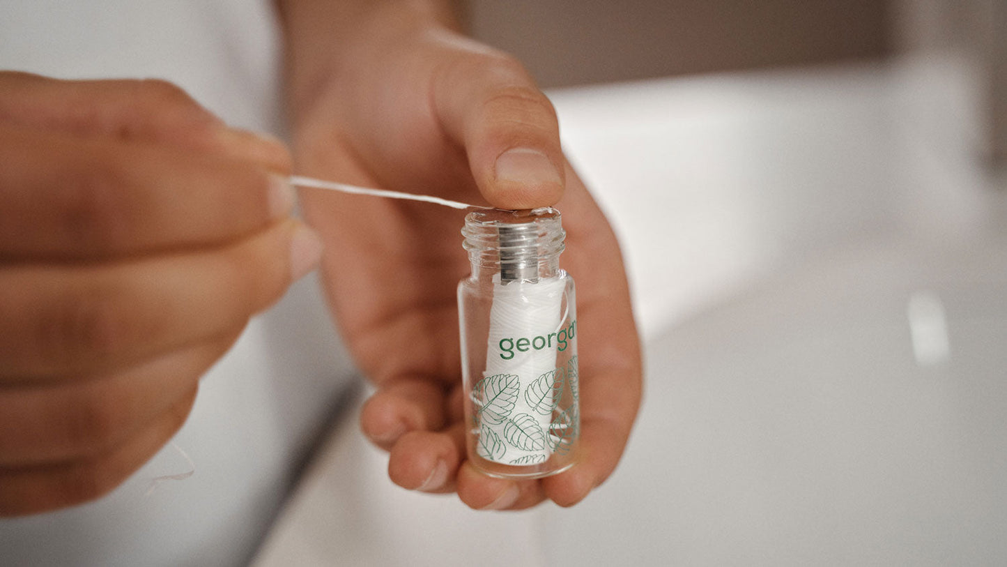 Ață dentară – Mentă verde (Spearmint) – ață din bionylon