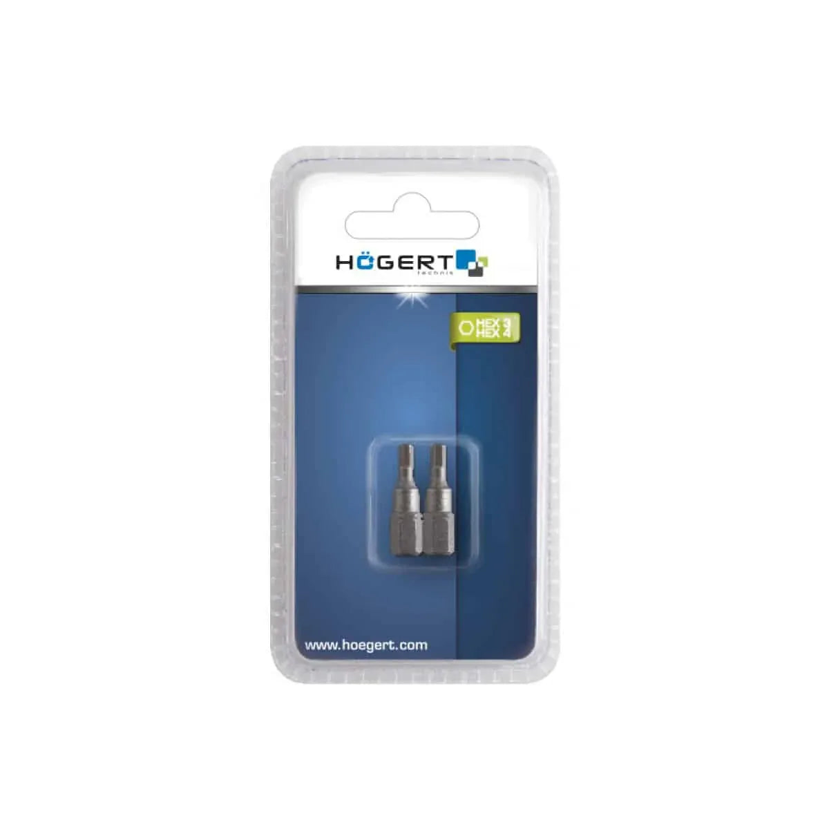 Set 2 bucati, bit-uri pentru surubelnita, H3/H4, 25mm HOGERT / HT1S359