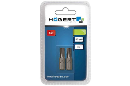 Set 2 bucati, bit-uri pentru surubelnita, T3, 25mm HOGERT / HT1S364