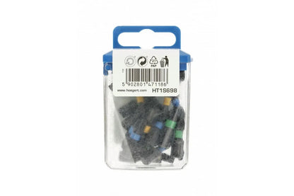 Set 20 biti de impact mixt 25mm HOGERT / HT1S698