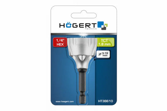 Freza conica 1/4" HEX HOGERT / HT3B610