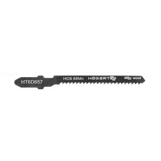 Set 5 bucati lame pentru fierastrau electric, HOGERT 12TPI, 76mm / HT6D657