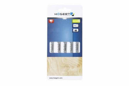 Set 5 bucati lame pentru fierastrau electric, HOGERT 6TPI, 100mm / HT6D667