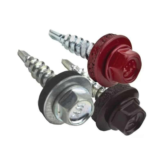 Set 250 bucati suruburi autoforante cu cap hexagnal si saiba, 4.8x35mm Z-TOOLS / OD-48035T3011