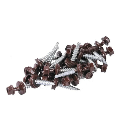 Set 250 bucati suruburi autoforante cu cap hexagnal si saiba, 4.8x35mm Z-TOOLS / OD-48035T8017