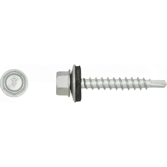 Set 250 bucati suruburi autoforante cu cap hexagnal si saiba, 4.8x35mm Z-TOOLS / OD-48035T