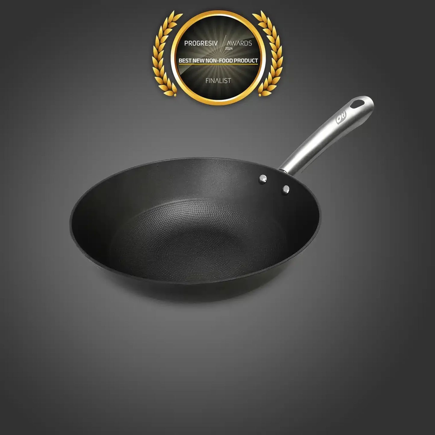 Tigaie wok din fonta tip fagure OTI, diametru 28cm 181652 / OTI 0013