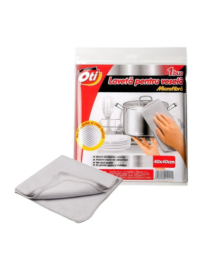 Laveta pentru vesela din microfibra 40x40cm OTI / OTI041221