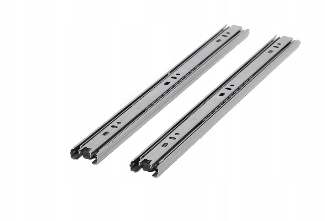 Glisieră cu bile, 400 mm, extensie parțială, metal, argintiu / PK-0H30-4000