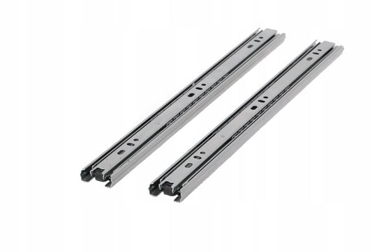 Glisieră cu bile, 400 mm, extensie parțială, metal, argintiu / PK-0H30-4000