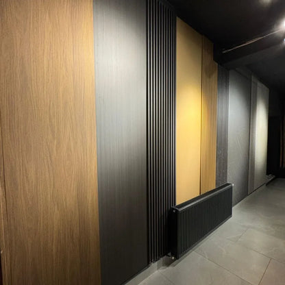 Panou decorativ riflaj WPC, Naimeed D7560, sistem de imbinare tip ''U'', aspect rafinat si montaj usor, 260x61.1x0.9cm, stejar natur
