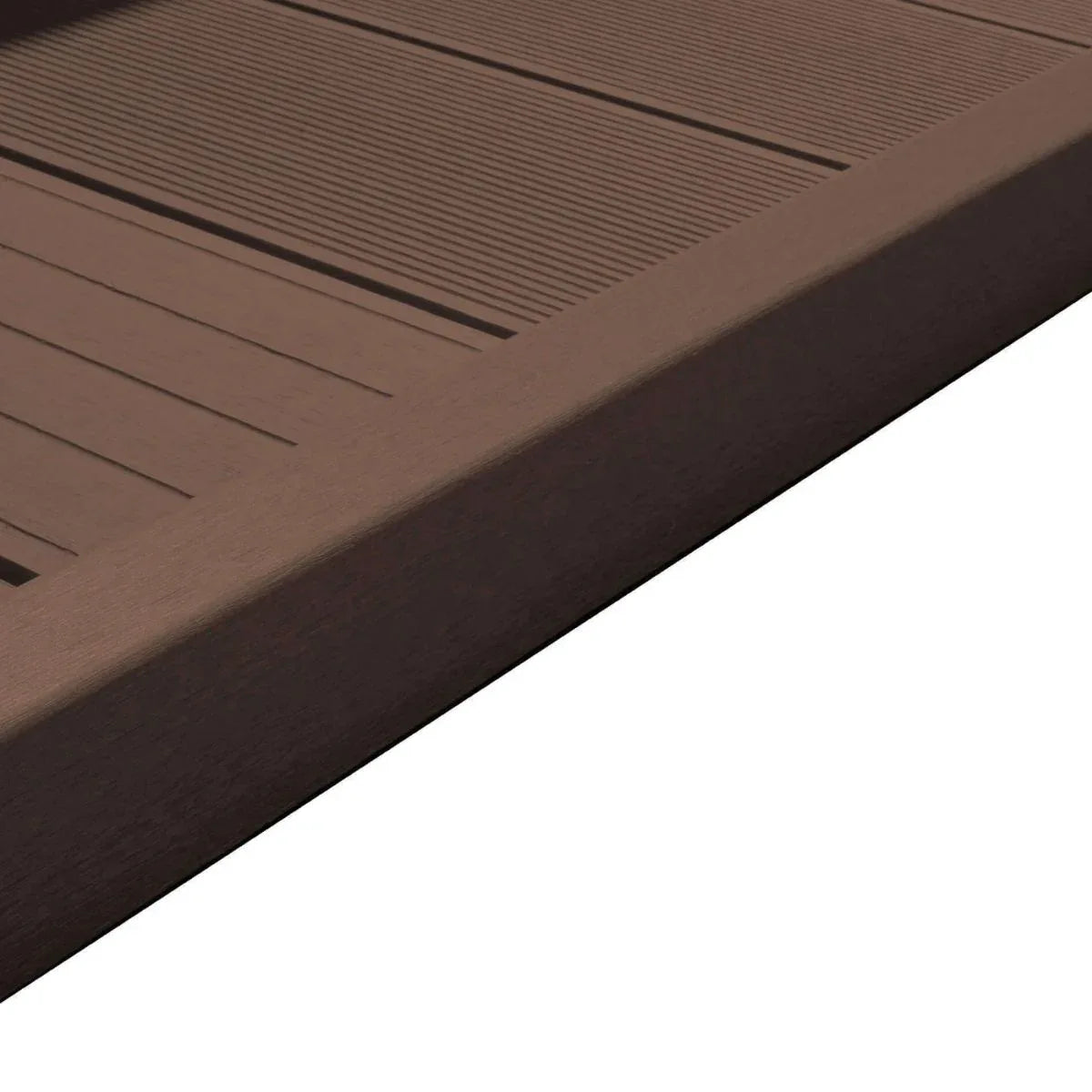 Cornier Perimetral, exterior, din compozit WPC ,cu strat coextrudat protector Naimeed D7511, Dimensiuni 280X4.1X4.1cm, Gri
