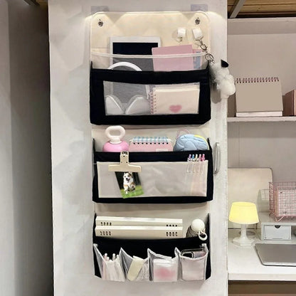 Organizator depozitare multifunctional, 7 compartimente, Naimeed D7656, pliabil, cu maner, dimensiuni 18x28x45cm, gri
