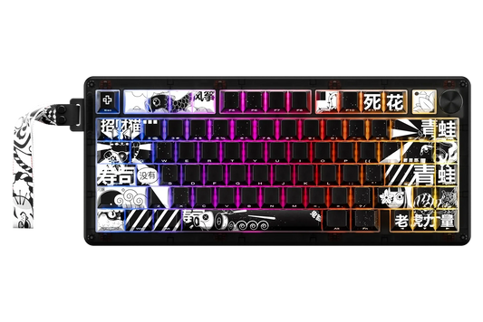 QwertyKey75 HE Momo – Hall Effect, Rapid Trigger, RGB, Snap Tap, Switch-uri Magnetice