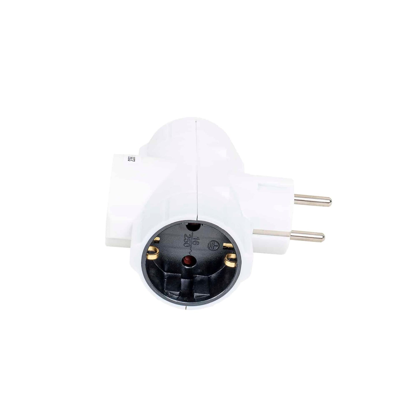 Adaptor cu 3 posturi, IP20, maxim 3680W, 16A, 230V, Z-TOOLS / SM-TRS-0103
