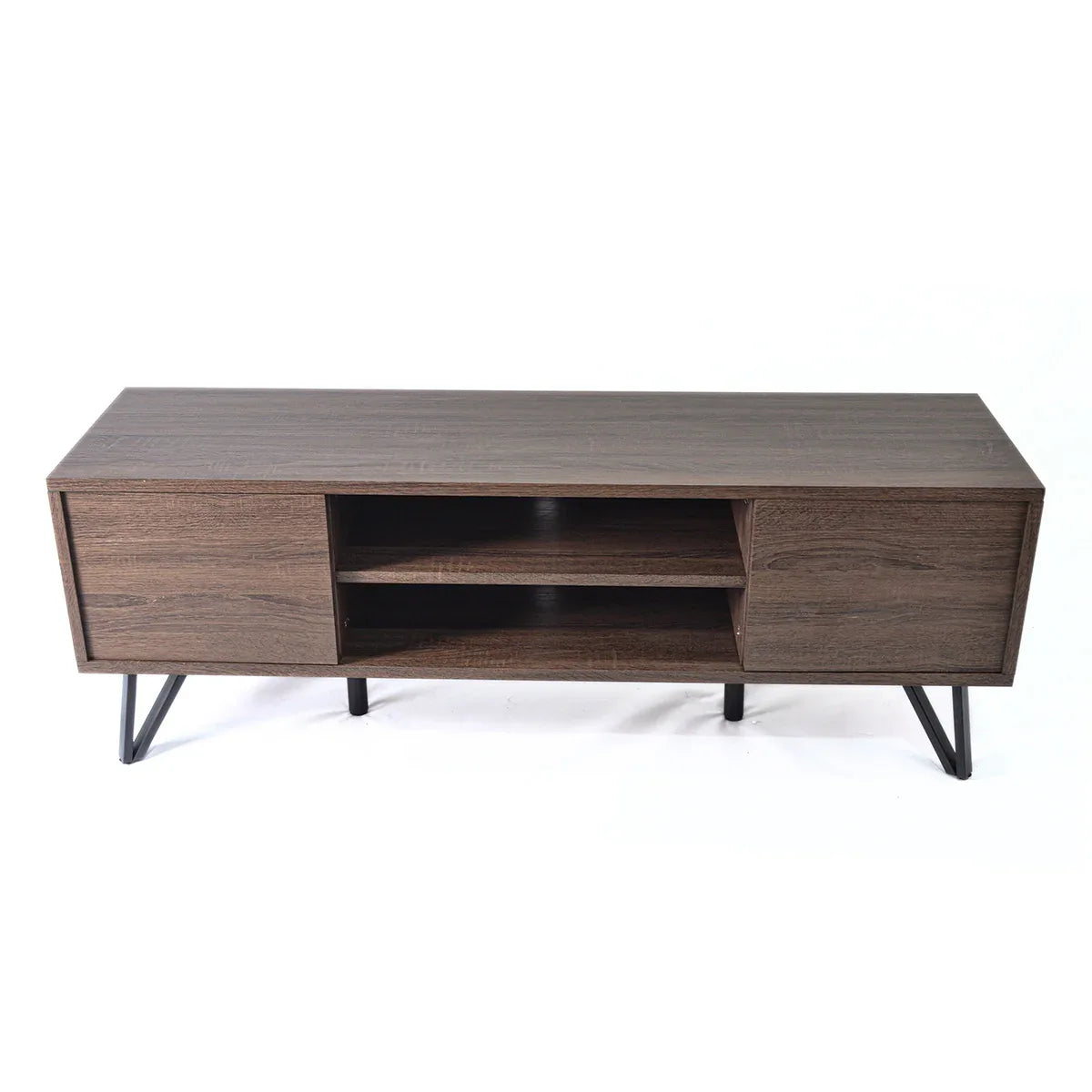 Comoda TV, stil modern, inaltime 50cm, Naimeed TV-6002, Stejar Inchis