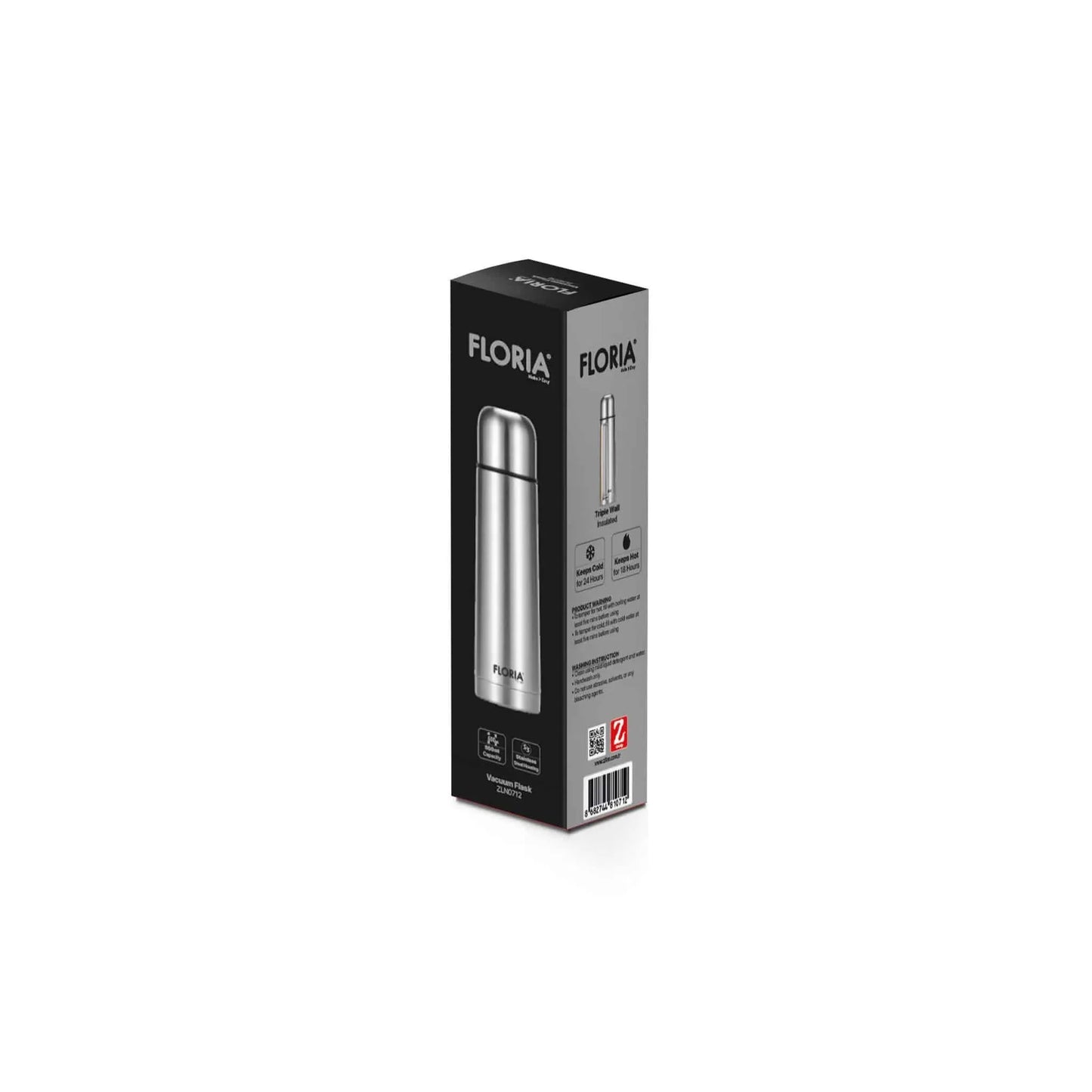 Termos din inox, FLORIA capac functie pahar, capacitate 500ml / ZLN 0712