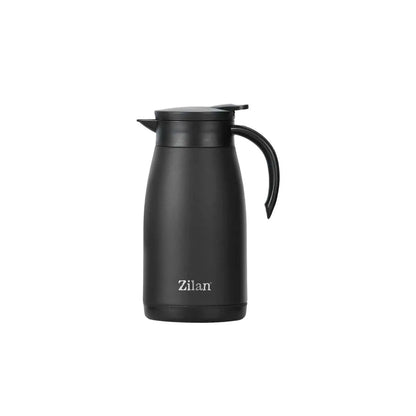 Termos tip ceainic ZILAN, capacitate 1L, negru / ZLN 0767