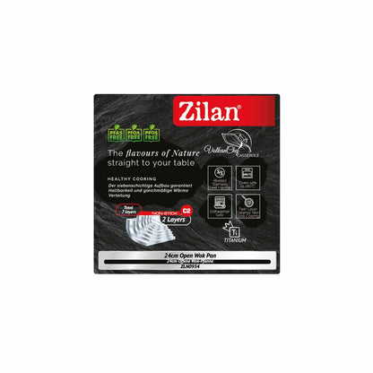Tigaie wok ZILAN din ceramica, antiaderenta, diametru 28cm / ZLN 0934
