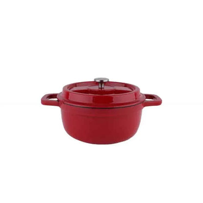 Oala din fier turnat prin presiune, capacitate 2.6L, diametru 22cm ZILAN / ZLN 0941
