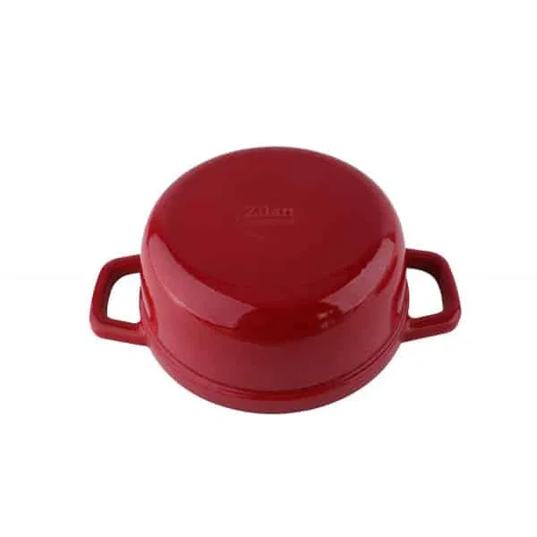 Oala din fier turnat prin presiune, capacitate 2.6L, diametru 22cm ZILAN / ZLN 0941