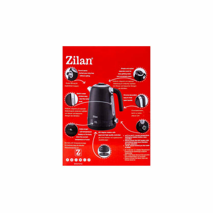 Fierbator electric, digital, putere1850-2200 W, capacitate 1.7l, 7 niveluri intre 40 - 100 grade celsius / ZLN 1001