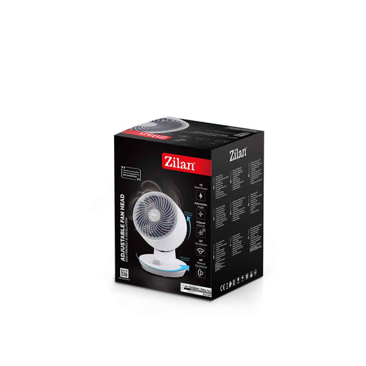 Ventilator de birou, 3 trepte de viteza, putere 45W ZILAN / ZLN 1009
