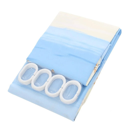 Perdea de baie din 2 piese, dimensiuni 120x200cm /  ZLN 1046