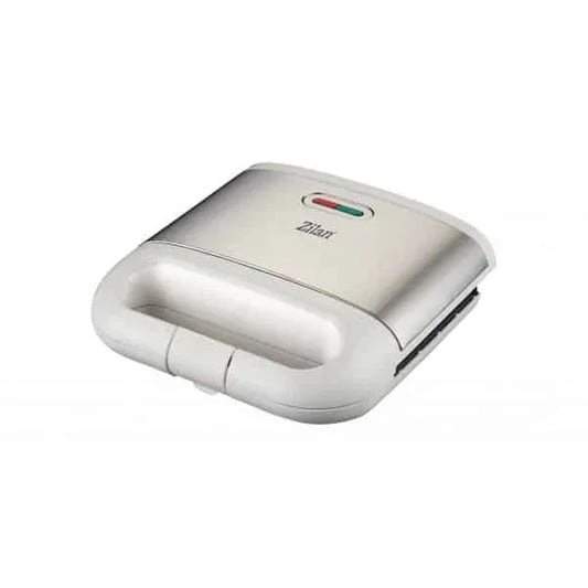 Sandwich maker ZILAN, putere 800w, indicator luminos, termostat, alb / ZLN 1689