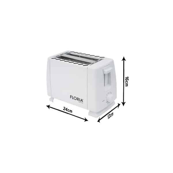 Prajitor de paine, putere 700W, cu 7 nivele de control al temperaturii, buton de oprire / ZLN 1833