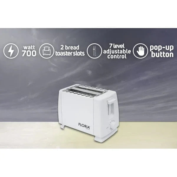 Prajitor de paine, putere 700W, cu 7 nivele de control al temperaturii, buton de oprire / ZLN 1833