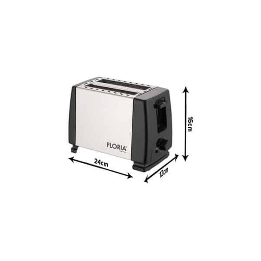 Prajitor de paine, Negru/Inox, 700W, 7 nivele de control al temperaturii, buton de oprire / ZLN 1840