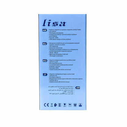 Dozator automat de sapun, capacitate 400ml si indicator LED / ZLN 1949