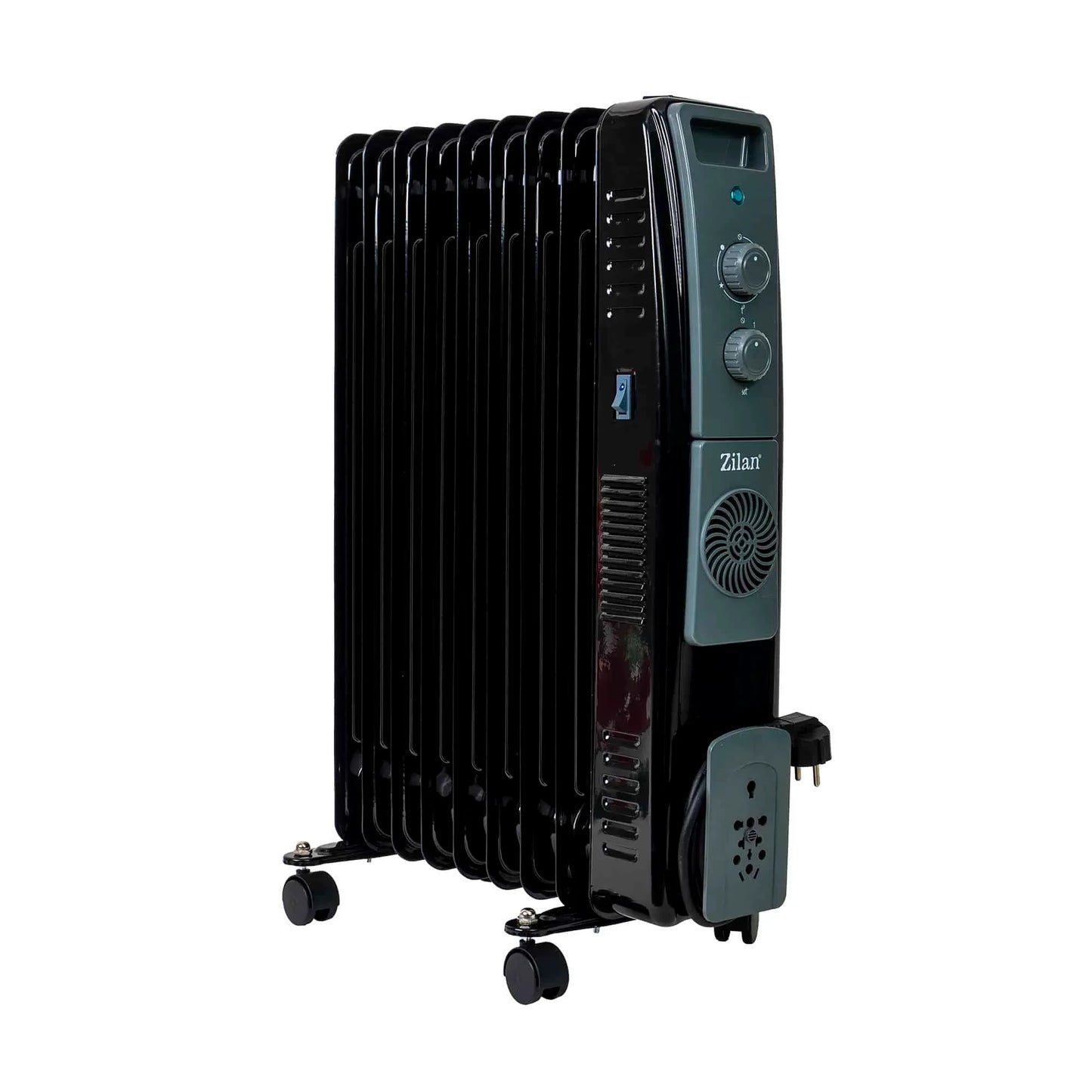 Calorifer electric cu ulei, termostat reglabil, putere 2400W, 9 elementi / ZLN 1956