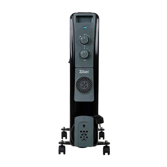 Calorifer electric cu ulei, termostat reglabil, putere 2400W, 9 elementi / ZLN 1956