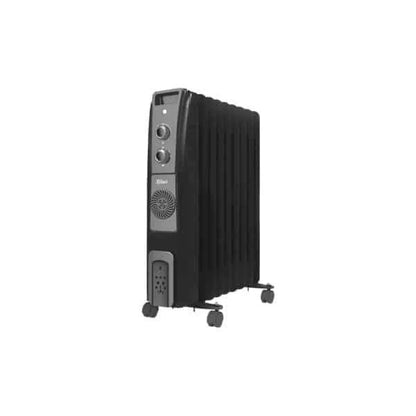Calorifer electric cu ulei, termostat reglabil, putere 2500W, 11 elementi, negru / ZLN 1963