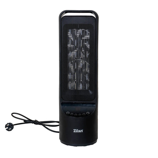 Aeroterma ceramica turn, putere 2000W, timer 12H, 2 trepte de viteza, cu telecomanda / ZLN 2052